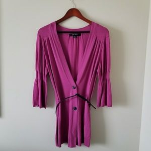 Nine west cardigan-size 8...fuschia